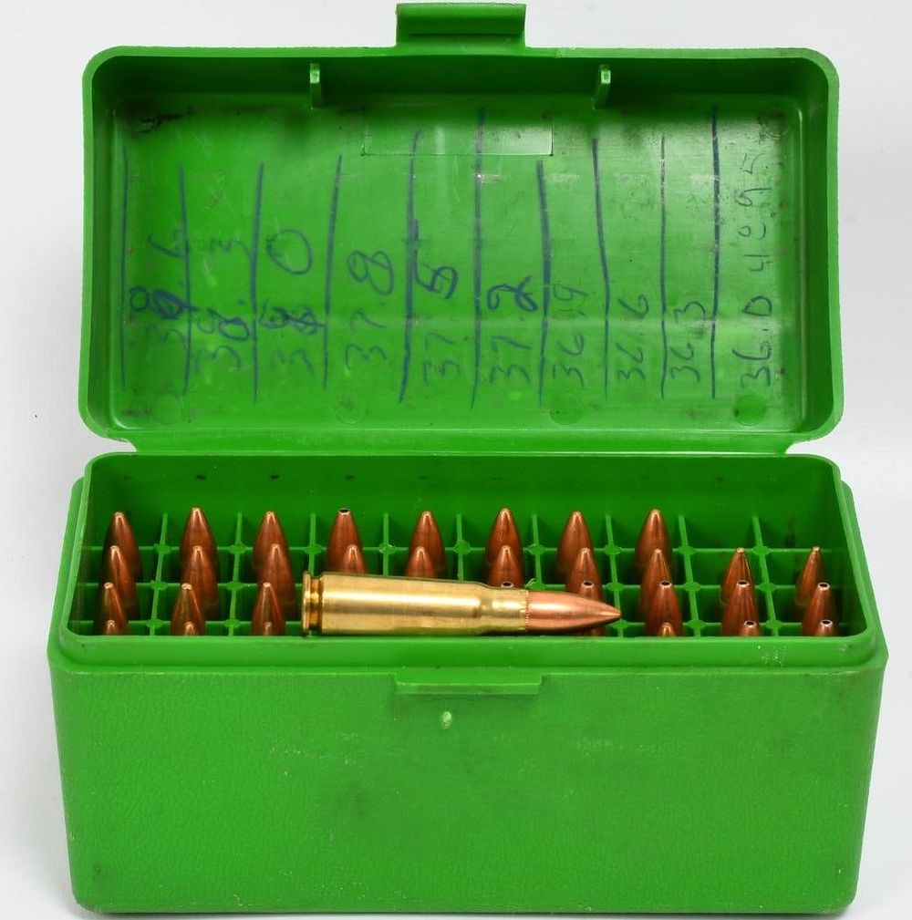 Lot 473: 39 Rounds Of Reman 7.62x39 Ammunition