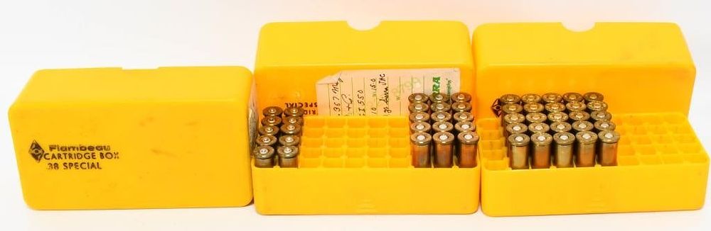 Lot 499: 55 Rounds Of .357 Mag & 35 Empty Brass Casings