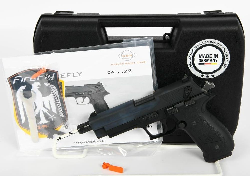 Lot 513: GSG Firefly Semi Auto Pistol .22 LR