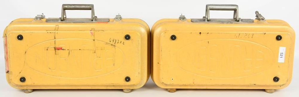 Lot 521: 2 Vintage Brunson Gooo-2476 Cases