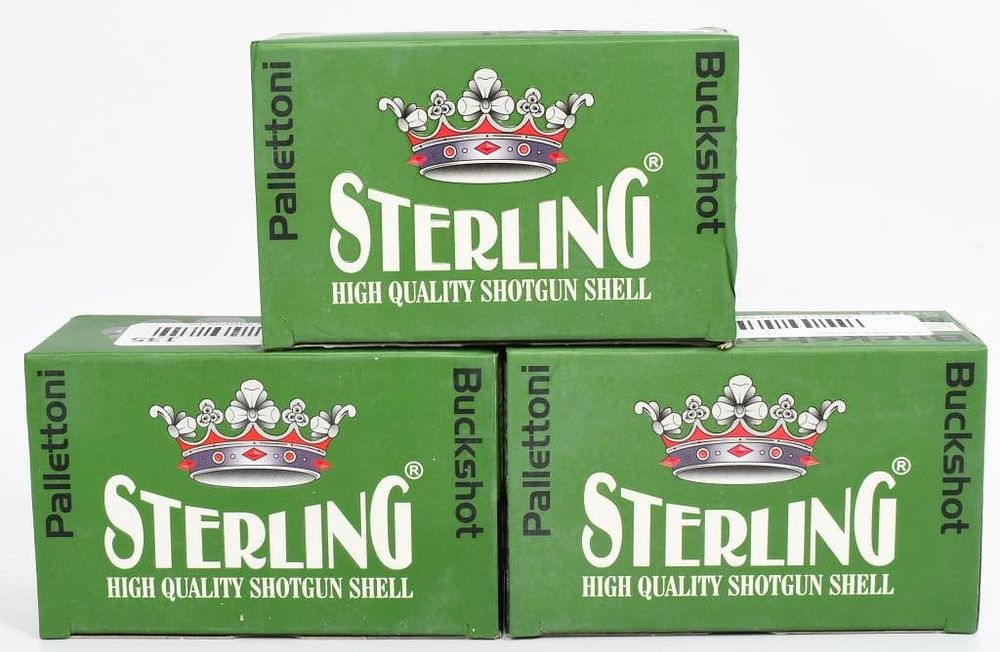 Lot 526: 30 Rounds Of Sterling 12 Ga Buckshot Shotshells