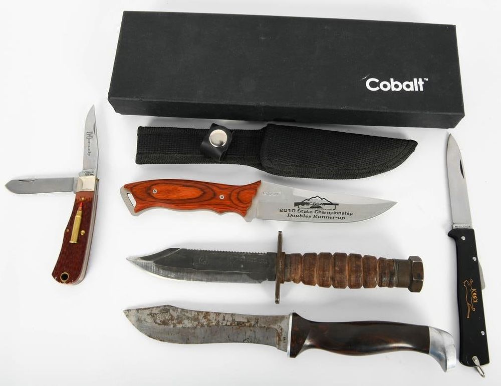 Lot 536: Ontario 1 1973 Jet Pilot  Knife And  VTG RARE CUTCO