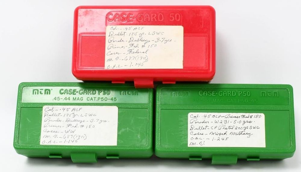 Lot 538: 150 Rounds Of Reman .45 ACP Ammunition