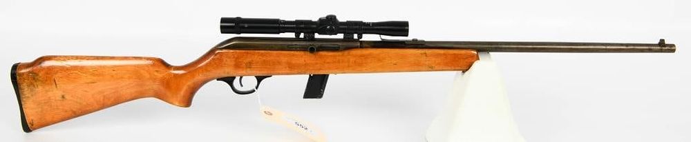 Lot 552: Sears Roebuck Model 6-C Semi Auto Rifle .22 LR
