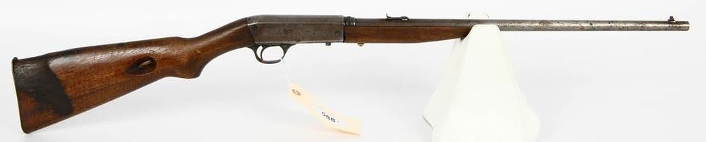 Lot 588: Remington Model 24 Rifle NEEDS REPAIR .22 LR