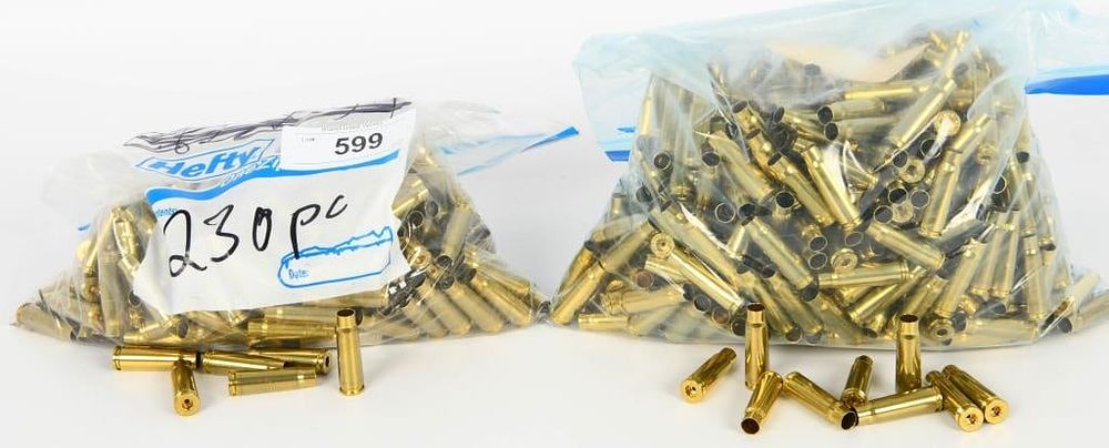 Lot 599: 730 Count of Cleaned and Deprimed 7.62X39 Brass