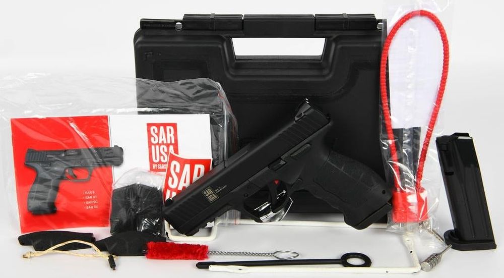 Lot 600: NEW SAR USA SAR-9 Semi Auto Pistol 9MM