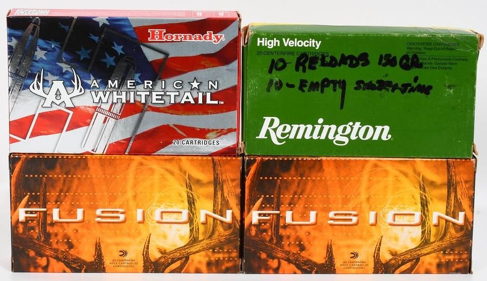 Lot 1054: 70 Rounds Of Mixed 7mm Rem Mag Ammunition