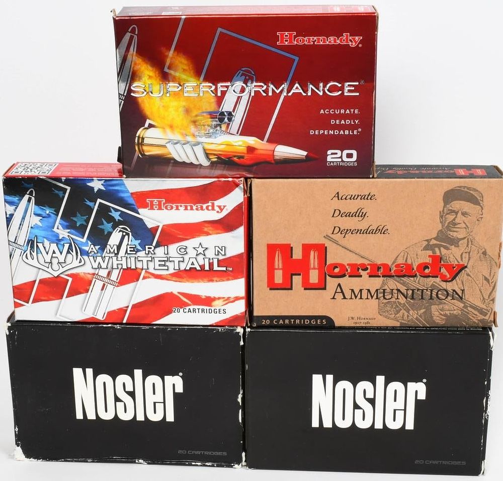 Lot 1057: 93 Rounds Of Mixed .270 Win Ammunition