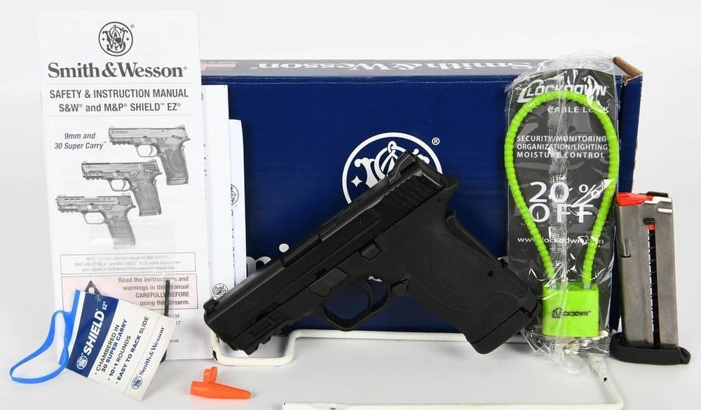 Lot 1080: NEW Smith & Wesson M&P Shield EZ 30 Super Carry