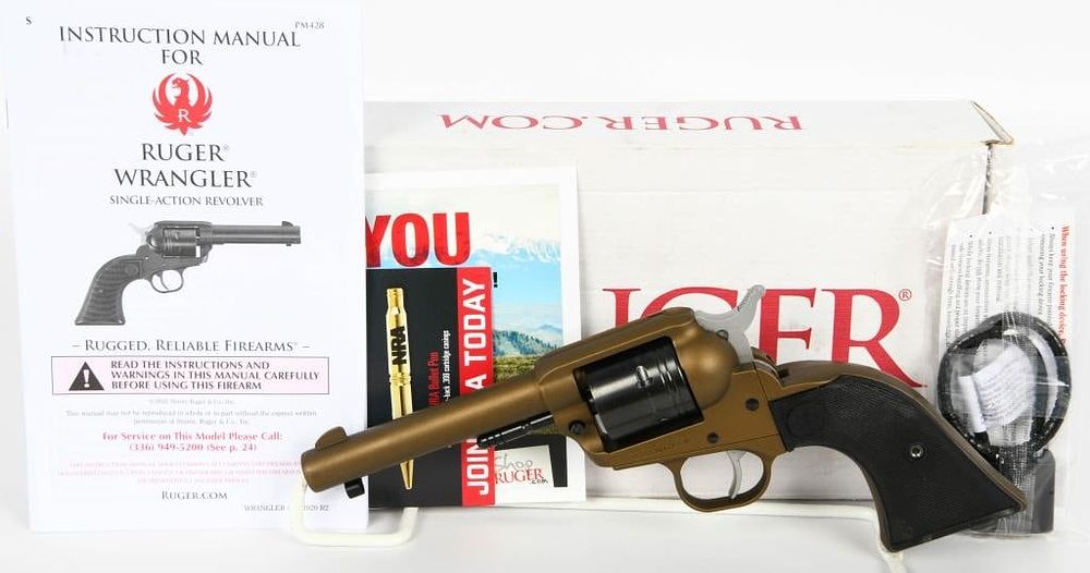Lot 1086: Ruger Wrangler SA Revolver .22 LR