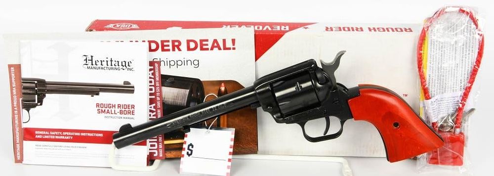 Lot 1116: Heritage Rough Rider SA Revolver .22 LR