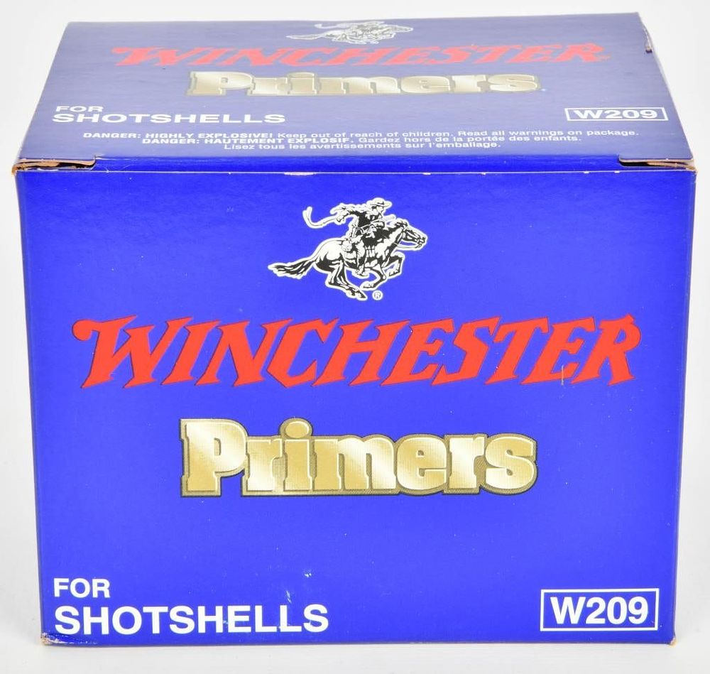 Lot 1124: 1000 Count Of Winchester W209 Shotshell Primers