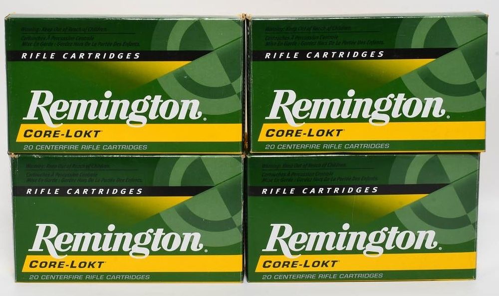 Lot 1129: 79 Ct Remington 7mm Mag Empty Brass Casings