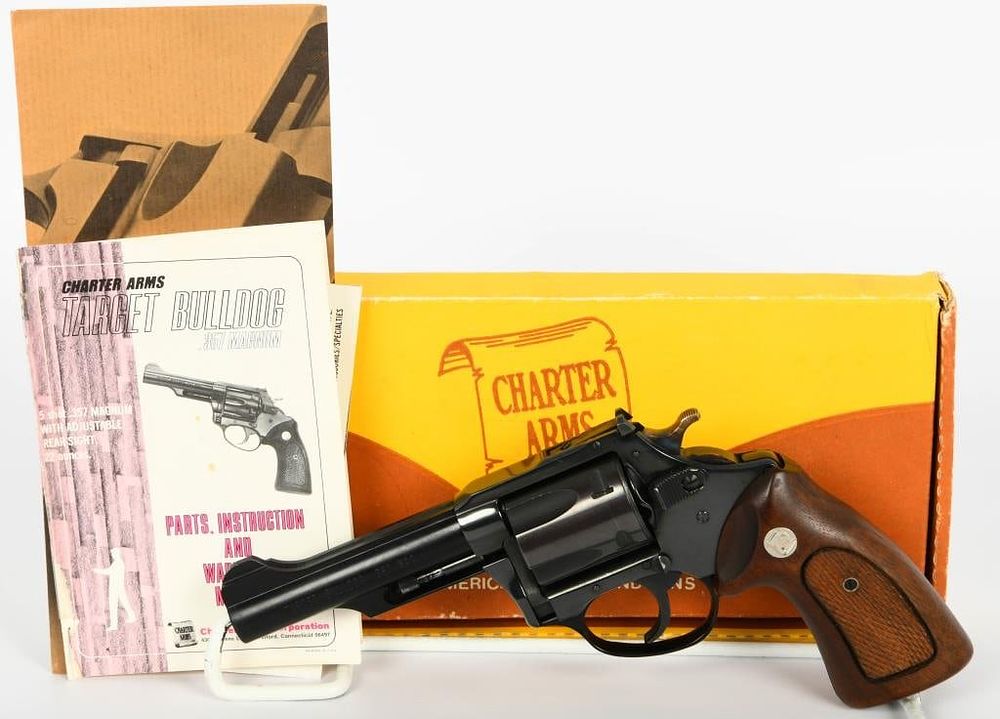 Lot 1146: Charter Arms Target Bulldog DA Revolver .357 Mag