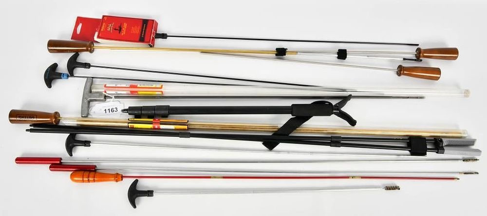 Lot 1163: Selection Of Various Size Gun Cleaning Rods