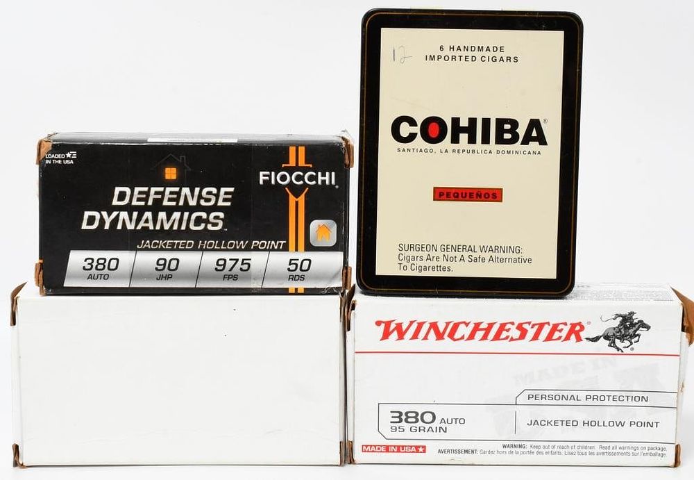Lot 1189: 145 Rounds of Mixed .380 Auto Ammunition