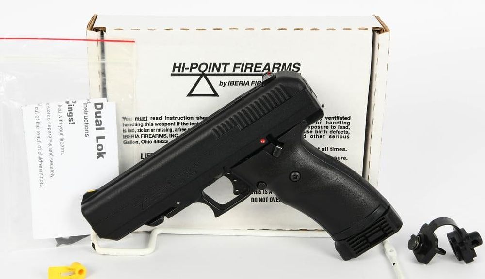 Lot 1200: NEW Hi-Point Model JHP Semi Auto Pistol .40 S&W