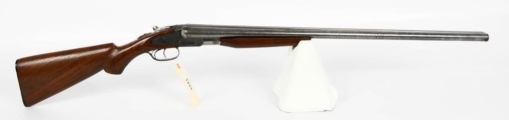 Lot 1233: Antique L.C. Smith Side by Side Shotgun 12 Gauge
