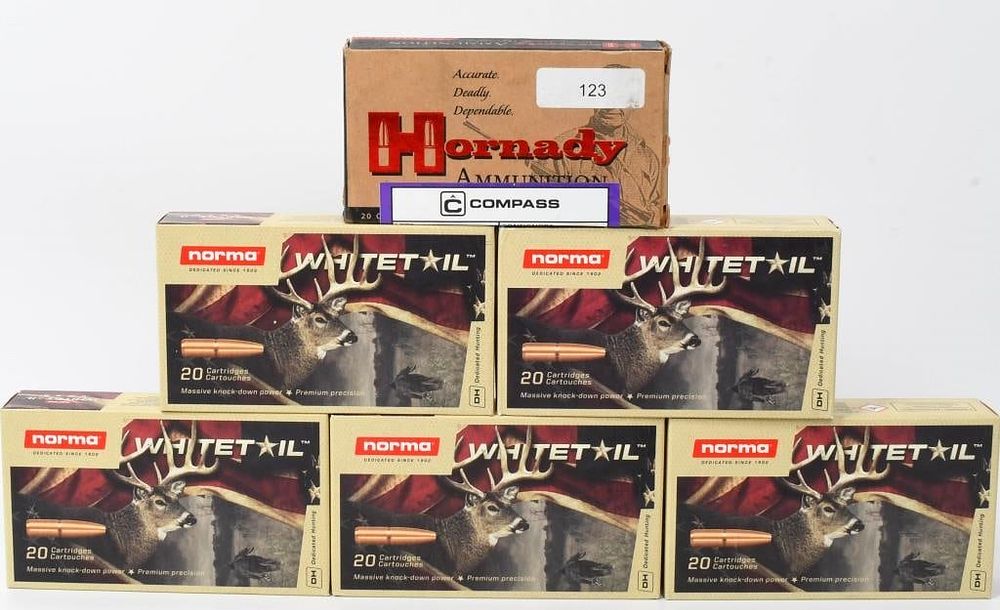 Lot 1234: 120 Rounds Of 6.5 Creedmoor Ammunition