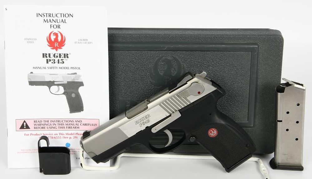 Lot 1266: Ruger P345 Semi Auto Pistol .45 ACP