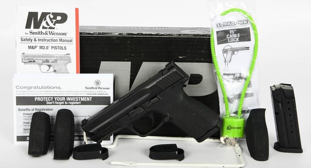 Lot 1272: Smith & Wesson M&P 9 M2.0 Semi Auto Pistol 9MM