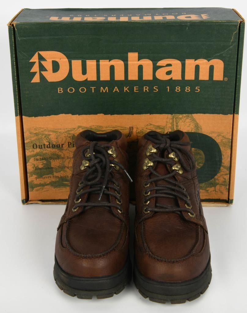 Lot 1283: Brand New Dunham Ruggards Boots Mens 9.5