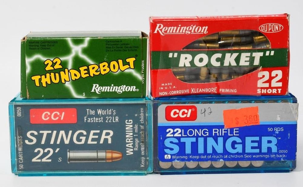 Lot 1301: 170 Rounds Of Mixed .22 LR Ammunition