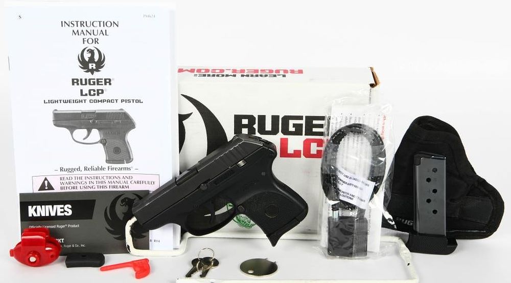 Lot 1308: Ruger LCP Semi Auto Compact Pistol .380 ACP