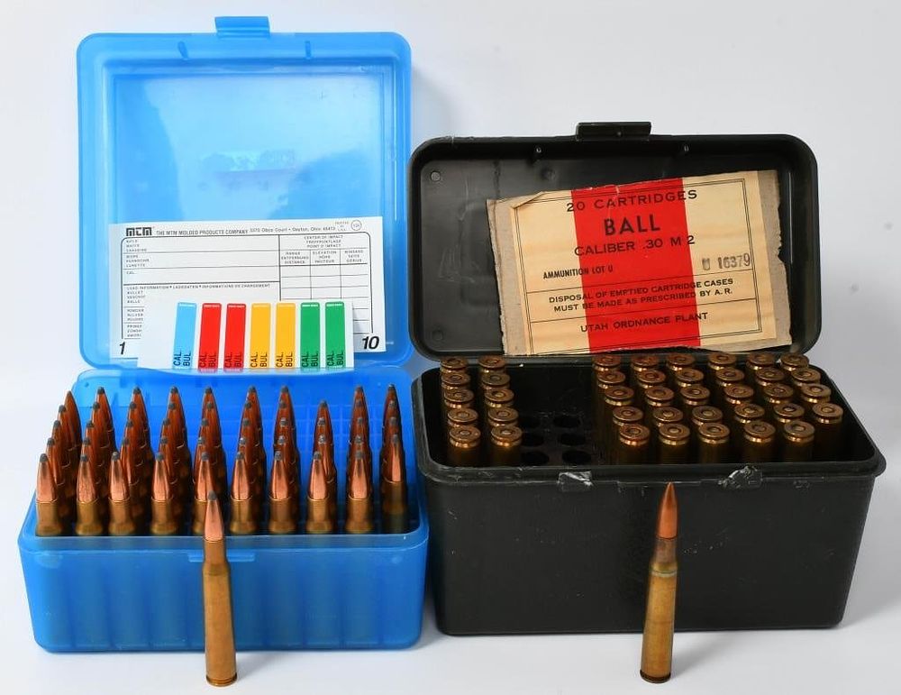 Lot 1331: 129 Rounds Of Mixed .30-06 SPRG Ammunition