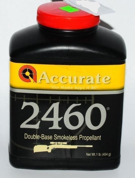 Lot 1346: 1 LB Container Of Accurate 2460 Gun Powder
