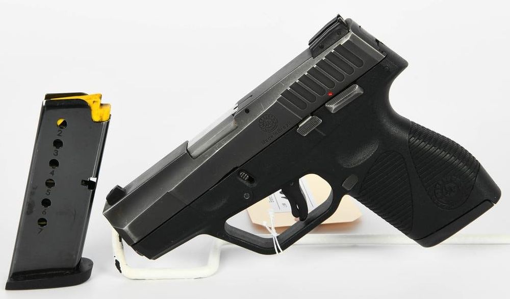 Lot 1350: Taurus Model 709 Slim Semi Auto Pistol 9MM