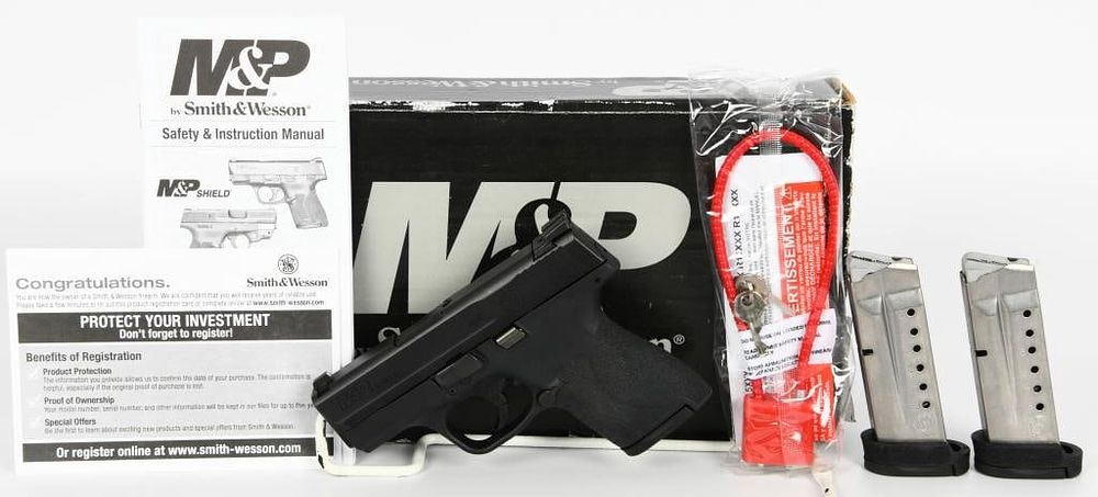 Lot 1386: NEW Smith & Wesson M&P Shield M2.0 Pistol 9MM