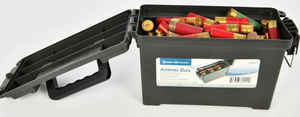 Lot 1391: Ammo Can Full of Various 12 Gauge Shotshells