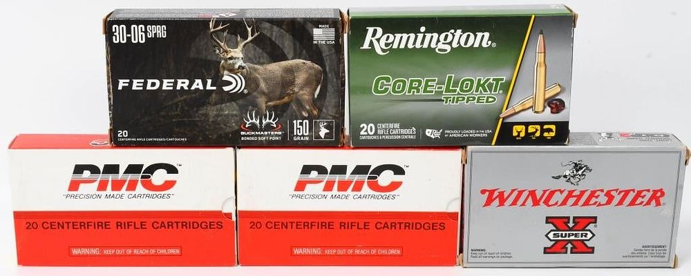 Lot 1414: 100 Rounds Of .30-06 Springfield Ammunition