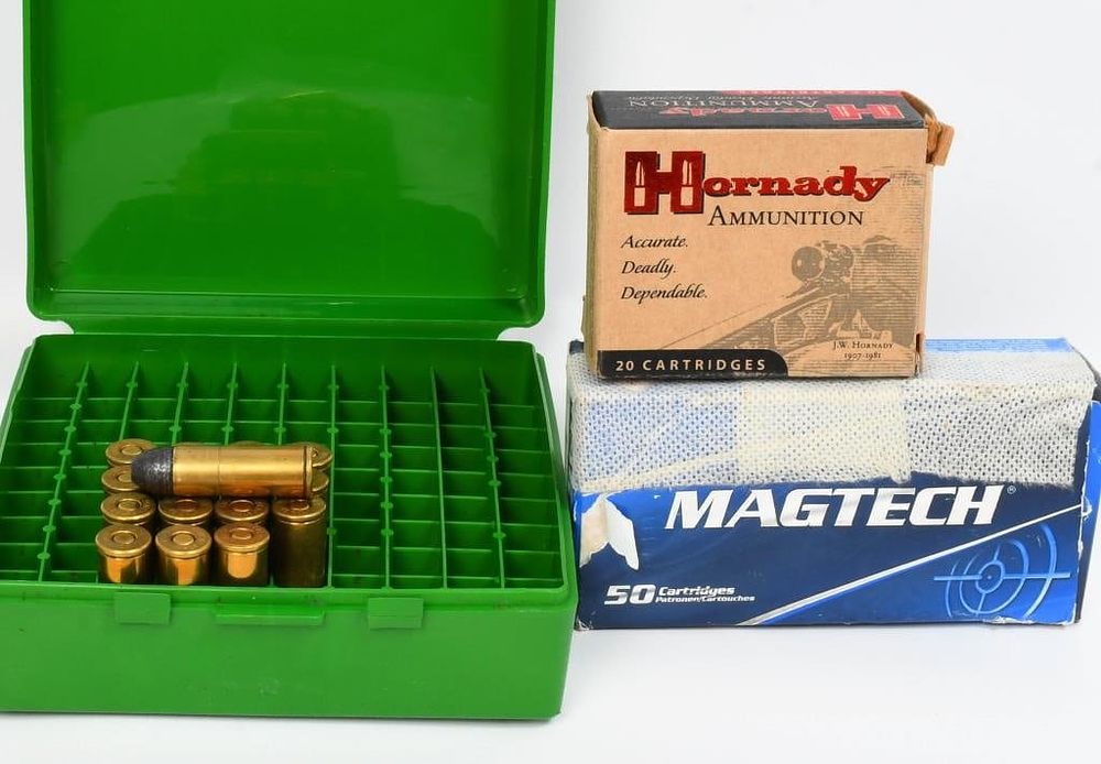 Lot 1421: 74 Rounds .45 Colt, .45 Auto, & .40 S&W Ammo
