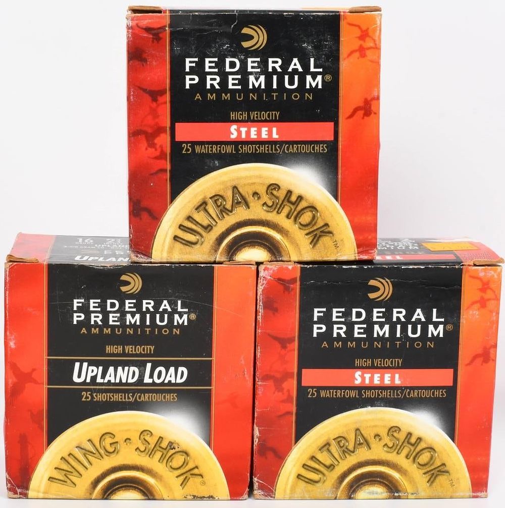 Lot 1426: 75 rds of Federal Premium 16 gauge Shotshells