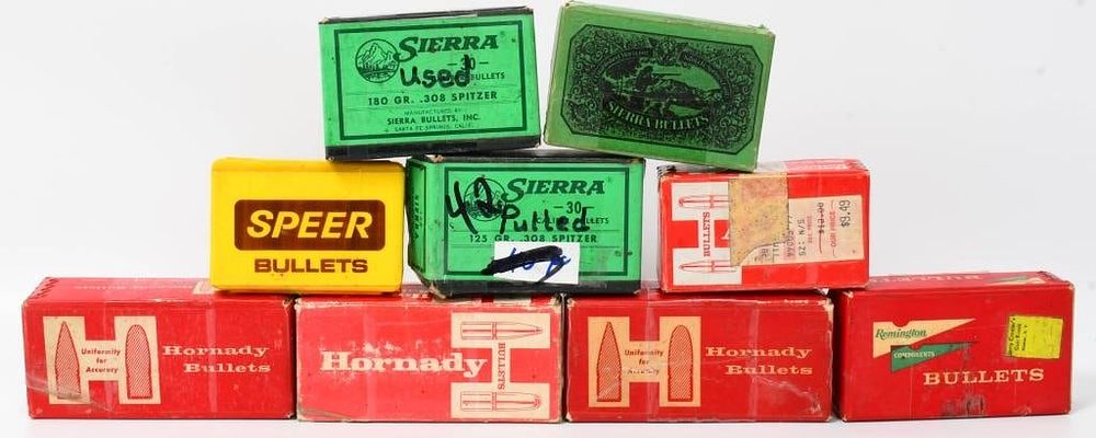 Lot 1442: Lot of Various Bullets Horndaym Speer, Sierra Remi