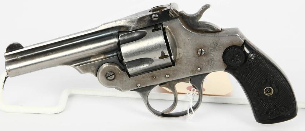 Lot 1470: Iver Johnson Top Break Revolver .38 Caliber