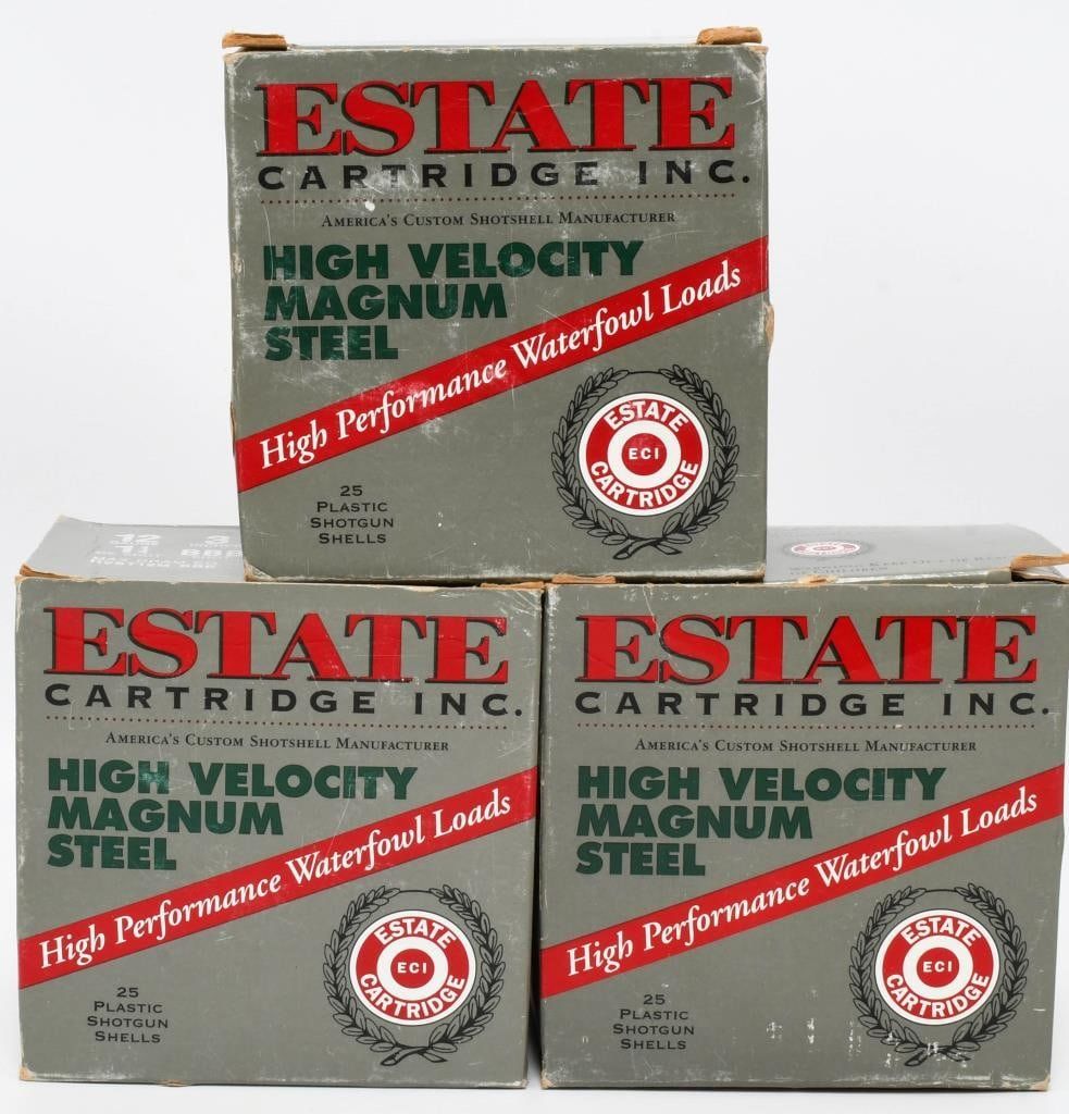 Lot 1531: 61 Rounds of Estate 12 Ga HV Shotshells