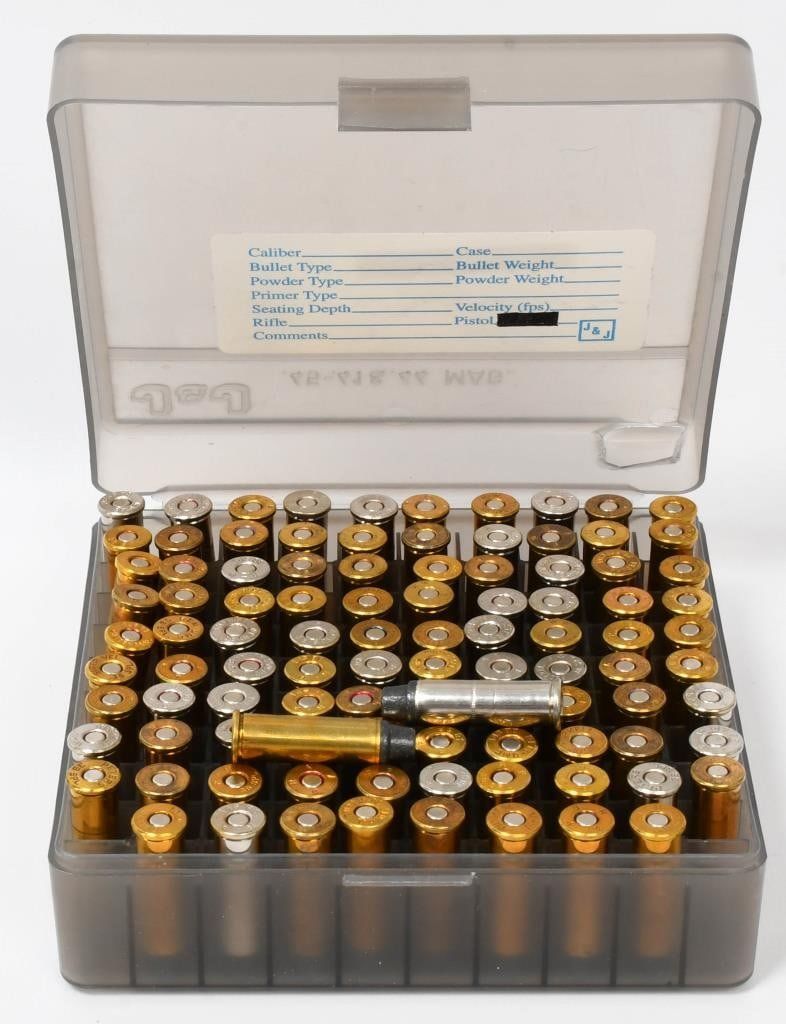 Lot 1537: 100 Rounds Of Reman .38 SPL Ammunition