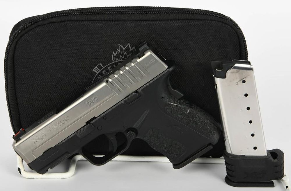 Lot 1554: Springfield XDs Mod 2 3.3 Semi Auto Pistol .45 ACP