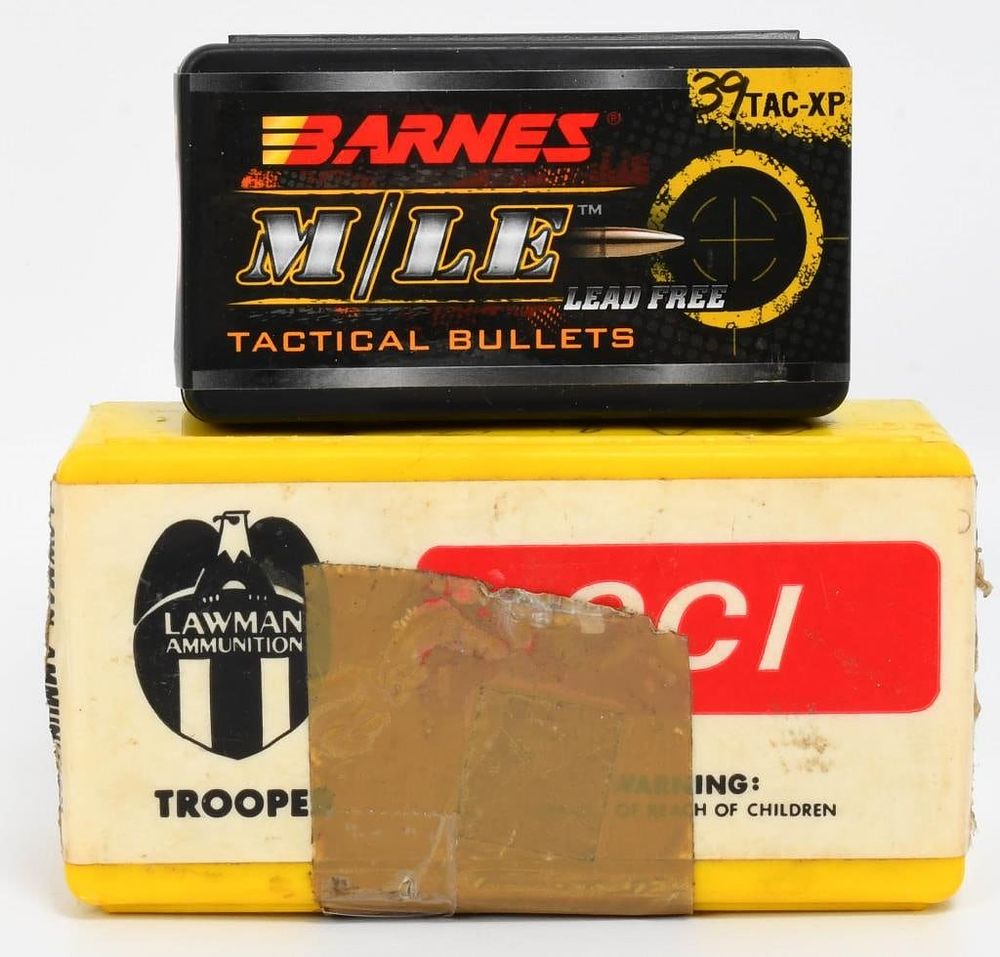 Lot 1562: CCI Spper .357 Bullets & Barnes M/LE Bullets