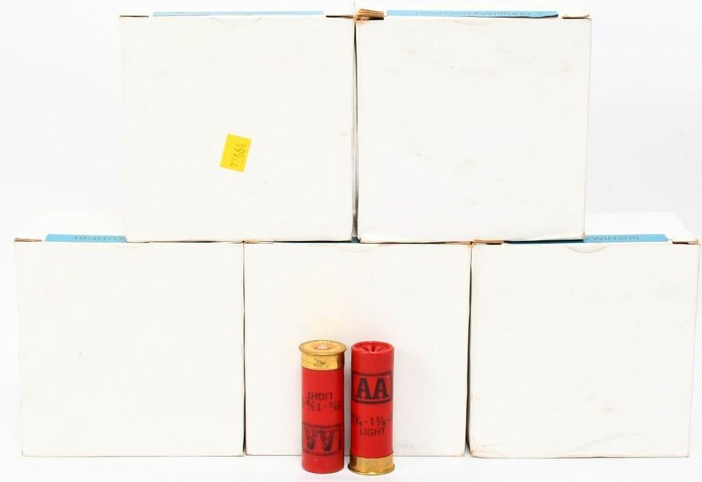 Lot 1585: 125 Rounds of Mixed 12 Ga Plastic Shotshells