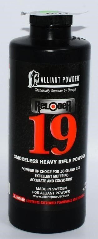 Lot 1586: 1 Lb Alliant Reloder 19 Smokeless Heavy Rifle