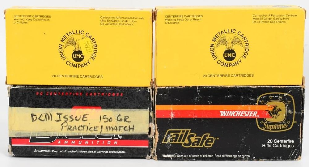 Lot 1594: 69 Rounds Of Mixed .308 Win Ammunition