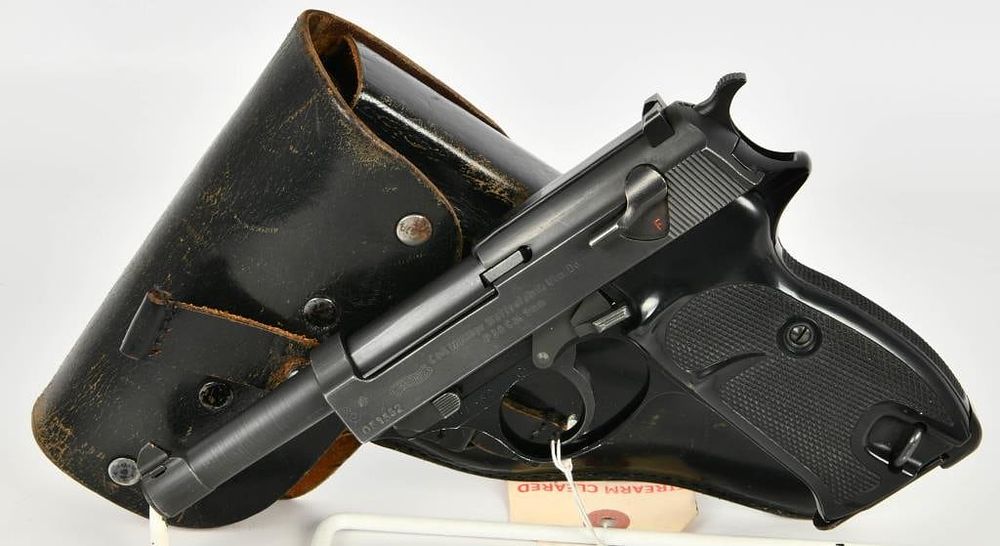 Lot 29: Walther P38 ULM/DO 9mm Semi Auto Pistol