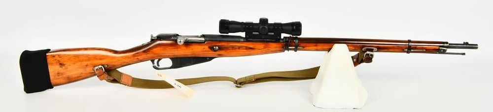 Lot 138: Izhevsk Soviet Mosin Nagant M91/30 Rifle 7.62X54R