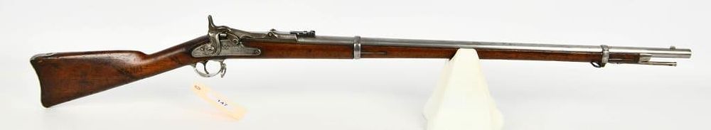 Lot 147: Antique 1870 U.S. Springfield Trapdoor Rifle