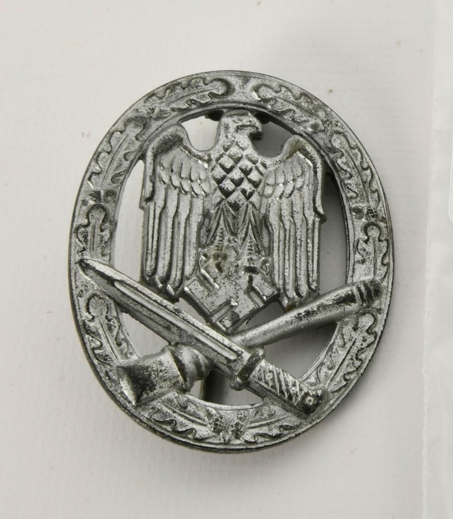 Lot 167: WWII General Assault Badge By Rudolf Karneth